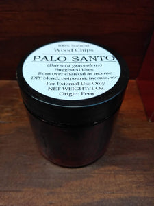 Palo santo wood chips