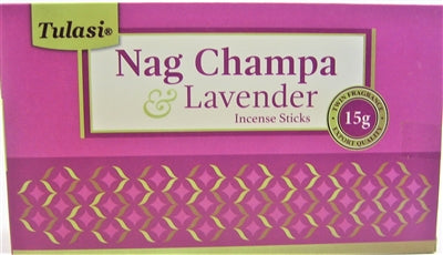 Tulasi Nag champa & Lavender imported incense sticks