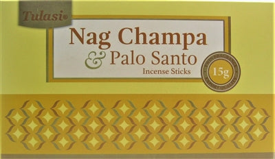 Tulasi Nag champa & palo santo imported incense sticks