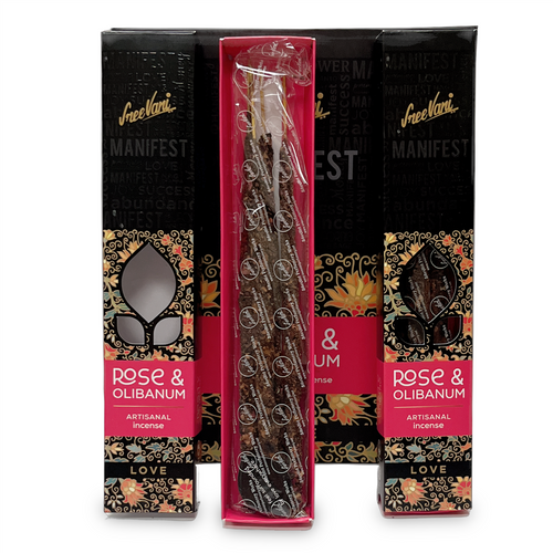 Sree Vani Manifest - Rose & Olibanum [Love] imported incense sticks