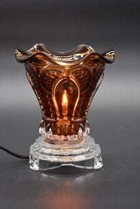 Oil and wax burners with light dimmer.