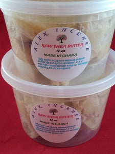 Raw Shea butter .Made in Ghana.Unrefined- 8 oz