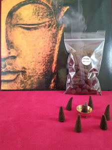Alex incense cones -100 per pack -Allow 4 days for ship