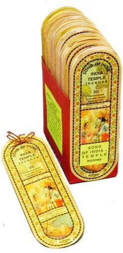 Song of India-India temple  imported incense sticks 25 grams