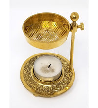 Load image into Gallery viewer, Brass resin burner  without charcoal.